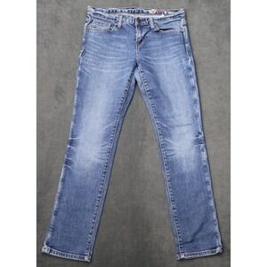 Gap 1969 Limited Edition Womens Straight Leg Jeans Blue Medium Wash Size 6 30x28
